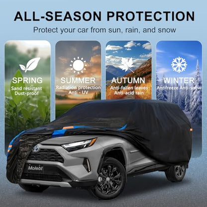 SUV Car Cover Waterproof All Weather for Automobiles