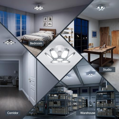 2 Pack LED Garage Lights (2 Count)