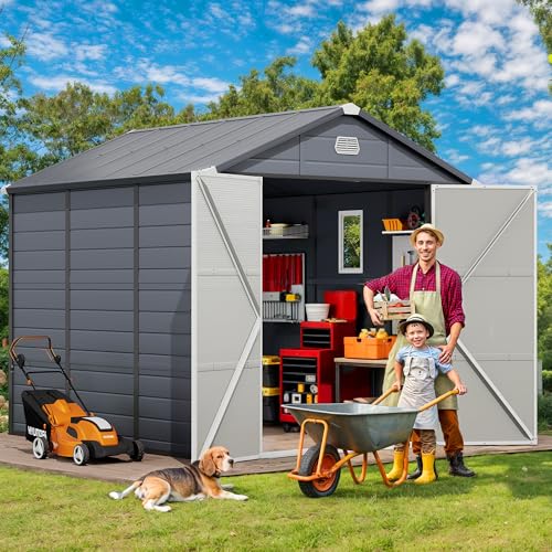 8x9FT Outdoor Storage Shed w