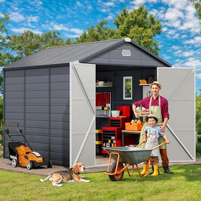 8x9FT Outdoor Storage Shed w
