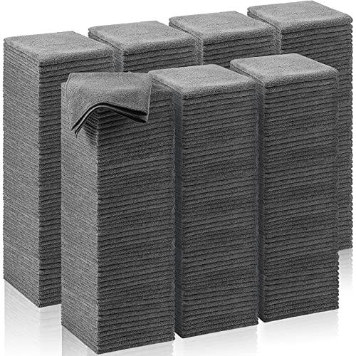 200 Pcs Microfiber Cleaning Cloth 16x16 Inch Microfiber Towels for Car Ultra Absorbent Cleaning Rags Reusable Lint Free Streak Free Detailing Towel for Car Washing Drying Dusting