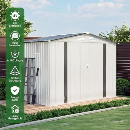 8 x 6 FT Outdoor Storage Shed