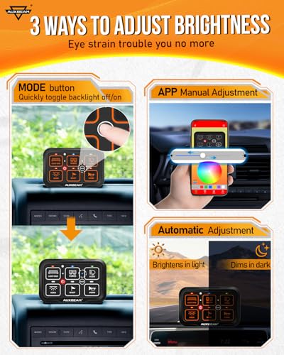 8 Gang Switch Panel Bluetooth RGB AR
