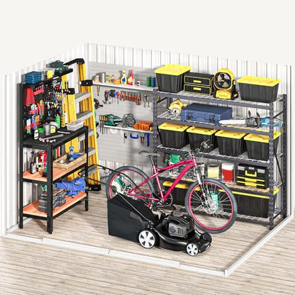 7'x5' Large Metal Outdoor Storage Shed