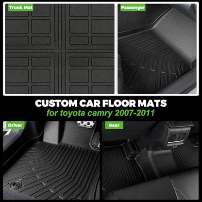 Floor Mats & Cargo Liner Set Custom Fit for 2007
