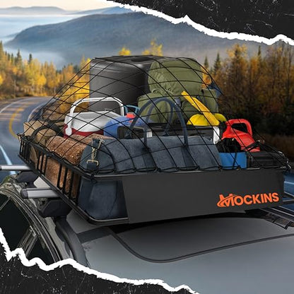 XL Extendable Roof Rack Cargo Carrier for Top of Vehicle Storage