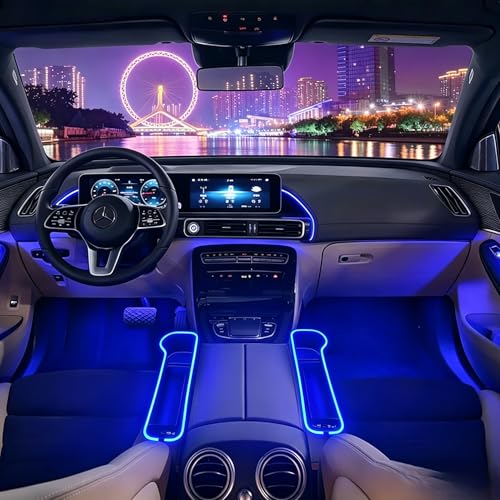 7 Color Led Car Seat Gap Organizer