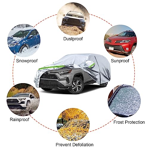 6 Layers Waterproof Car Covers Replace for 2013