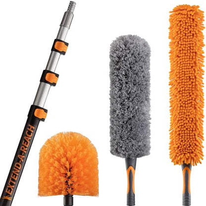 20 Foot High Reach Duster Kit with 4