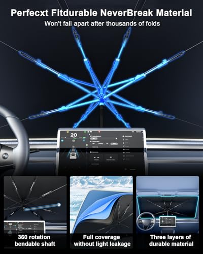 Car Windshield Sun Shade Umbrella