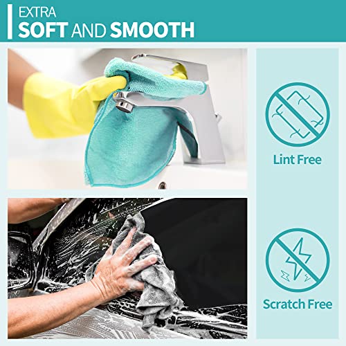 Microfiber Cleaning Cloth (20 Count)