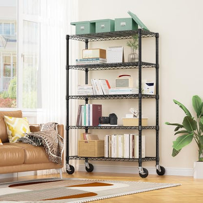5 Shelf Storage Shelves (5 Count)