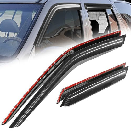 4PCS Tape On Window Visors for 1996 (4 Count)