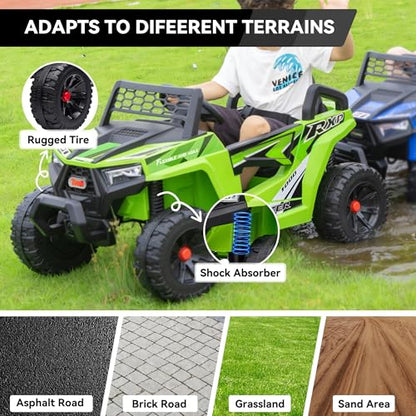 12V Kids Electric Driving Toy Truck