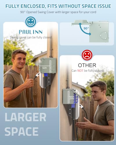 50 Amp EV Power Outlet Box