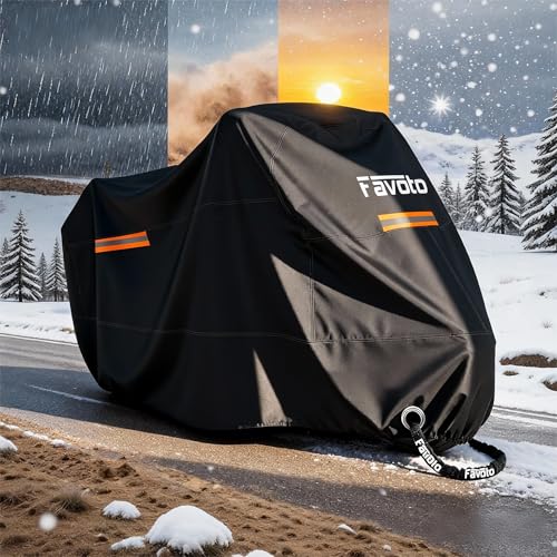 Motorcycle Cover Waterproof Outdoor Motorcycle Cover Heavy Duty