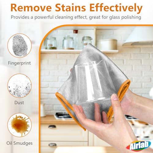 Glass Polishing Streak Free Miracle Cleaning Cloth (6 Count)