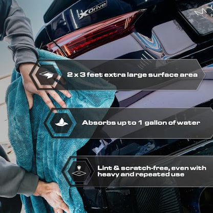 Microfiber Car Drying Towel 24"x36"