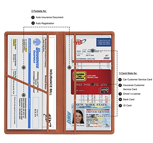 Car Registration & Insurance Card Holder