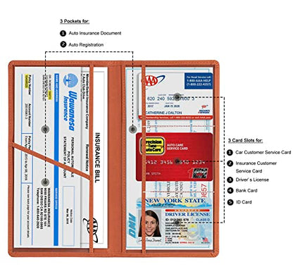 Car Registration & Insurance Card Holder