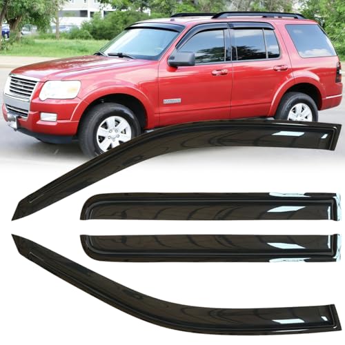 4pcs Original Window Visors for 02 (4 Count)