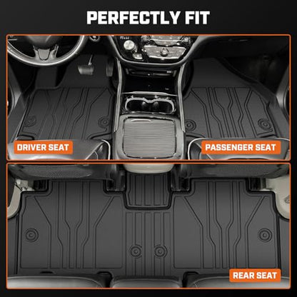 Floor Mat & Cargo Liner for Chrysler Pacifica Gas Touring 7