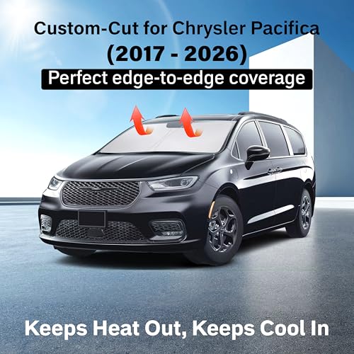 Windshield Sunshade for Chrysler Pacifica 2017