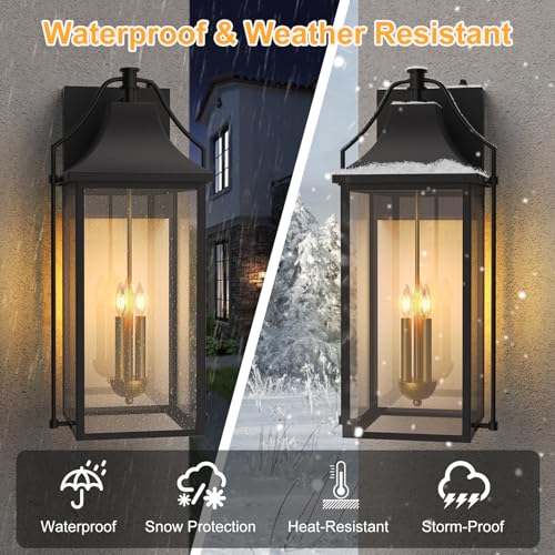 25IN Dusk to Dawn Outdoor Light Lighting