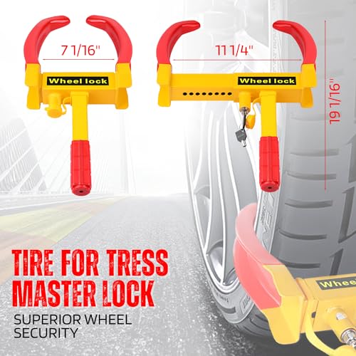 Anti Theft Wheel Lock Clamp (2 Count)