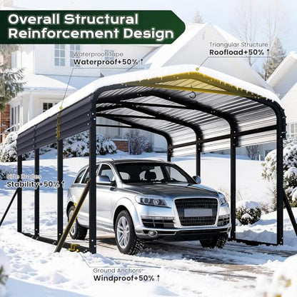 10x15FT Metal Carport