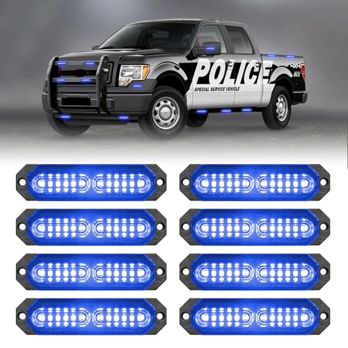 1200T Emergency Strobe Grille Lights (8 Count)