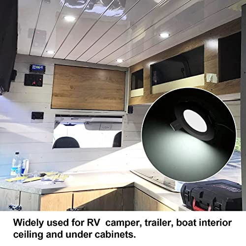 12V Recessed LED Puck Lights (6 Count)