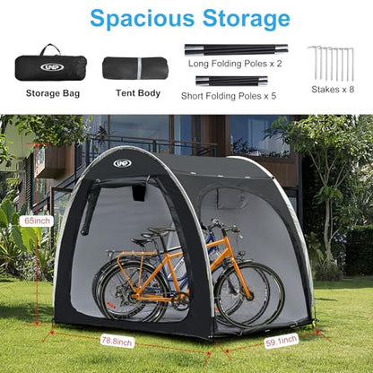 Bike Storage Shed Tent