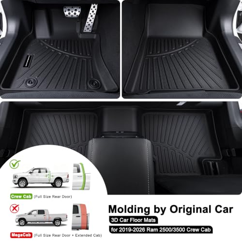 All Weather TPE Floor Mats & Door Sill Guards for 2019