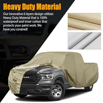 Waterproof Truck Covers for CrewCab 5.5 ft