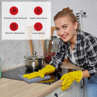 Microfiber Cleaning Cloth 12 Pack (12 Count)