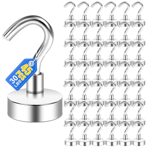 Magnetic Hooks for Cruise Essentials 2026 Cabins Door 45 Pack (45 Count)