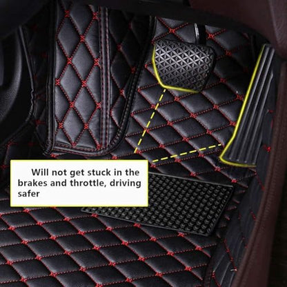 Custom Automotive Floor Mats Anbuwei Car Floor Mats Leather Anti