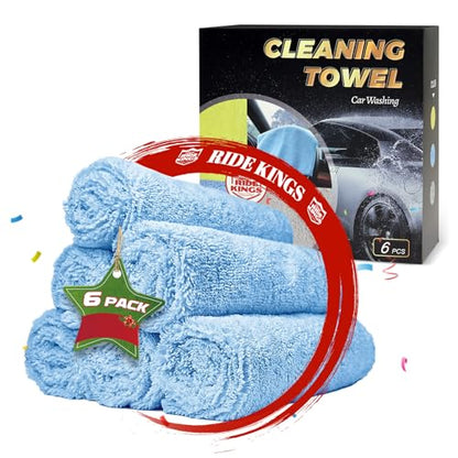 Car Wash Drying Towels (6 Count)