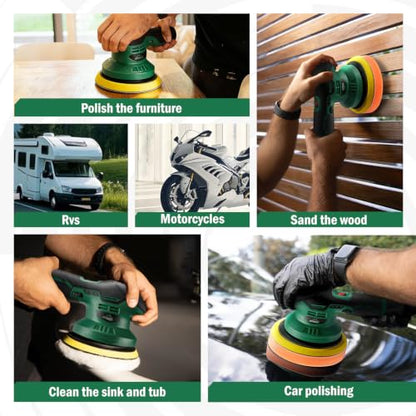 S3 Cordless Car Buffer Polisher