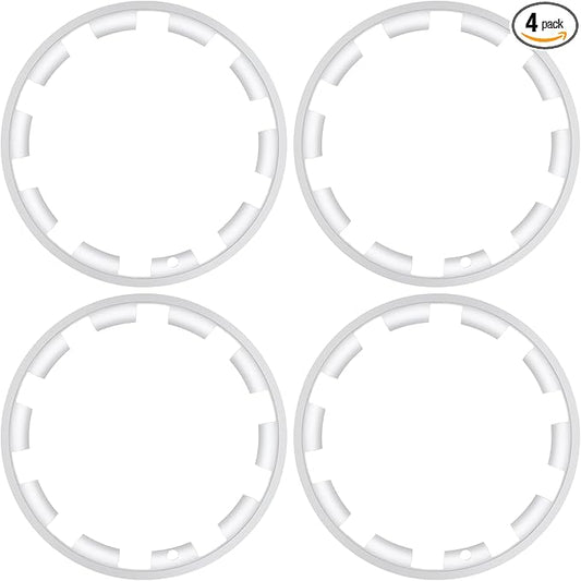 Tesla Wheel Cover 2026 Model Y|Wheel Rim Protector Fit Juniper 20" Helix 2.0 Wheels 4PCS ABS Guard Hubcap Cover for Curb Rash Prevention| Tesla Model Y Juniper Accessories 2025 2026 |Silver(Set of 4)