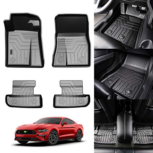 3D Floor Mats for Ford Mustang 2015