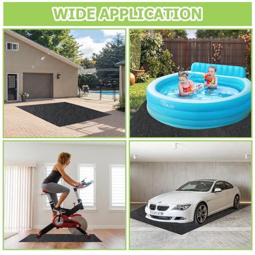 8.2x8.2FT Outdoor Storage Shed Floor Mat