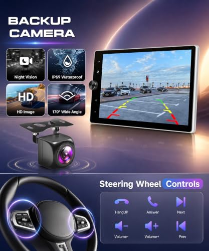 Motorized 10.4inch Single Din Radio with Wireless Carplay