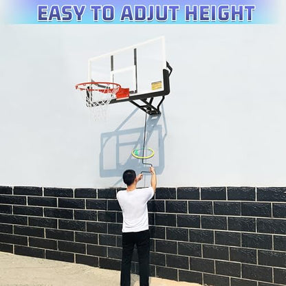 54.5" Wall Mounted Basketball Hoop