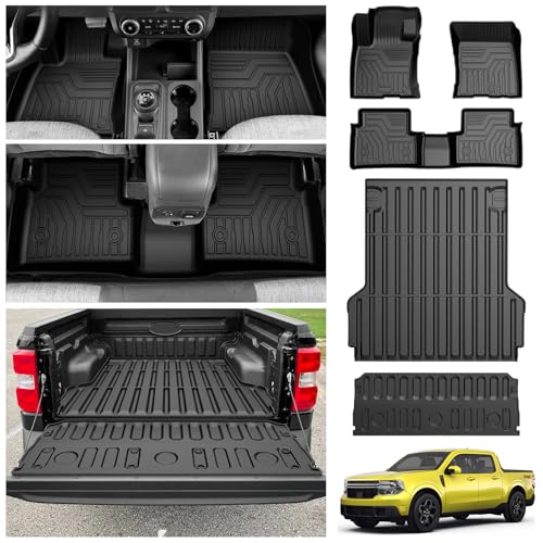 Floor Mats Truck Bed Liner for 2022 (5 Count)
