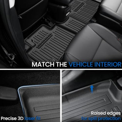 Floor Mats for Hyundai Palisade Hybrid 2026 7&8 Seat w