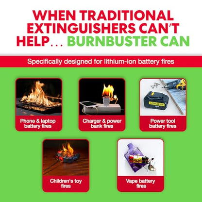 Lithium Ion Fire Extinguishing Gel 3 (3 Count)
