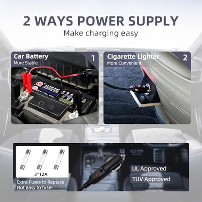 Portable Electric Car Jack 5 Ton 12V Hydraulic Car Jack Set