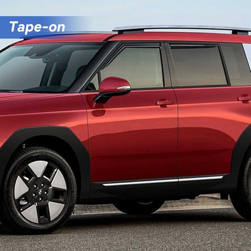Window Visors Rain Guards for 2024 2025 2026 Hyundai Santa Fe